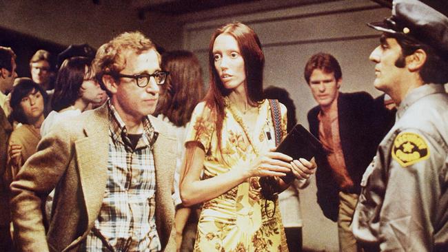 Woody Allen and Duvall in 1977 film Annie Hall.