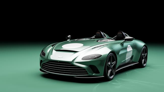 There are only 88 Aston Martin V12 Speedsters available worldwide.