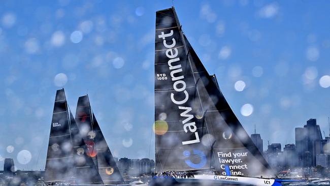 Christian Beck's LawConnect is one of the favourites for the Sydney to Hobart line honours.