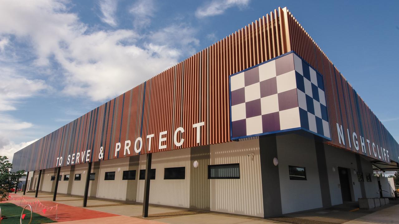 The newly opened Nightcliff Police Station on Progress Drive. Picture: Glenn Campbell