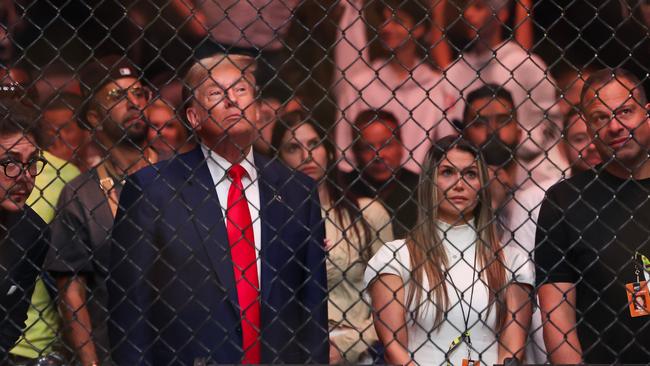 Despite having a felony status, Donald Trump attended UFC 302 at Prudential Center on June 1 in Newark, New Jersey. Picture: Luke Hales/Getty Images/AFP