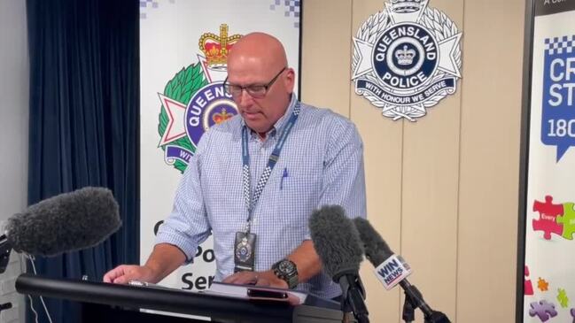 Detective Inspector Jason Chetham announced Cairns police arrest a 68-year-old Gordonvale man with 121 child sex offences as part of Operation Tango Welsh.