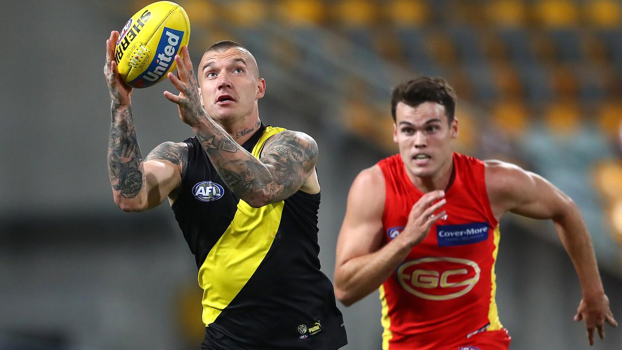 The Tigers will face the Suns at Marvel, instead of up north. Picture: AFL Photos/Getty Images