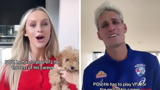 Dogs hit back after star’s ‘cringe’ upload