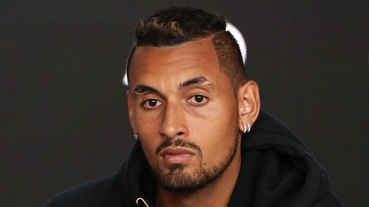 Nick Kyrgios clearly has no time for Roger Rasheed and Gerald Healy