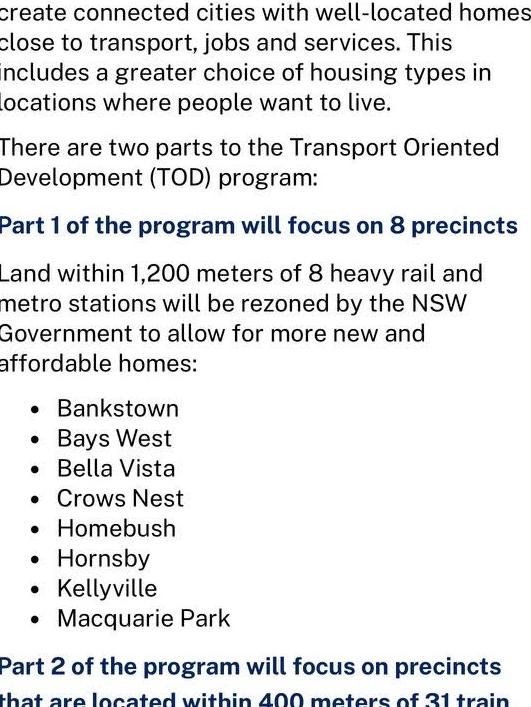 Screenshots of a leaked NSW Planning document revealing areas to be rezoned to allow apartment blocks. Picture: Supplied