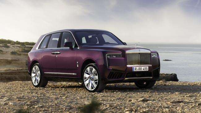 The new and hugely imposing Cullinan Series II.