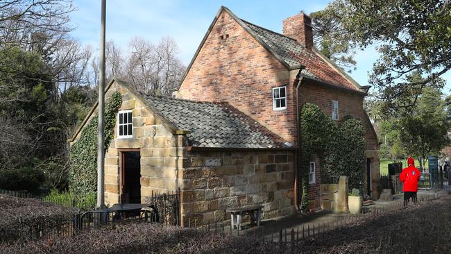 Cooks Cottage may lost its home in Fitzroy Gardens. Picture: David Crosling