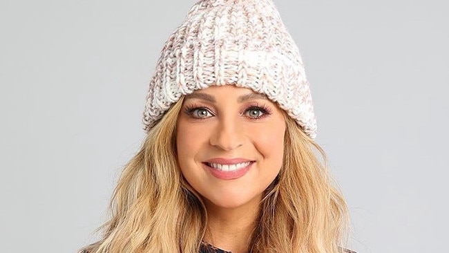 Earlier this year The Project host Carrie Bickmore said her popular brain cancer beanies sold out online. Photo: Instagram