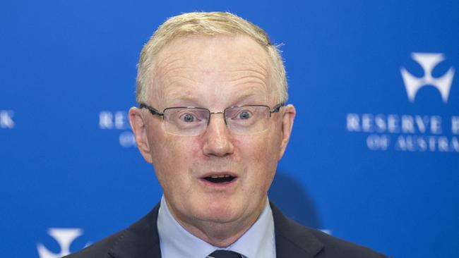 Reserve Bank governor Philip Lowe