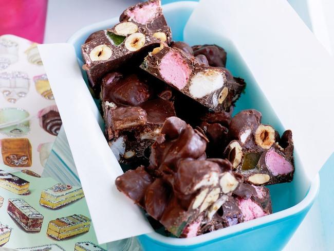 Jewelled rocky road