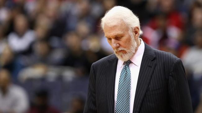 Head coach Gregg Popovich.