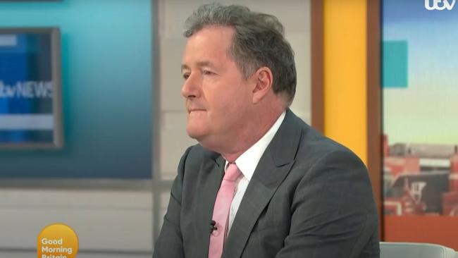 Piers Morgan walked off set after conflict over his comments on Meghan Markle and Prince Harry.