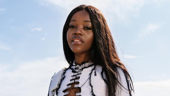 Hip-hop artist Tkay Maidza in Adelaide ahead of the release of her EP Last Year Was Weird, Vol. 2. Picture: Morgan Sette