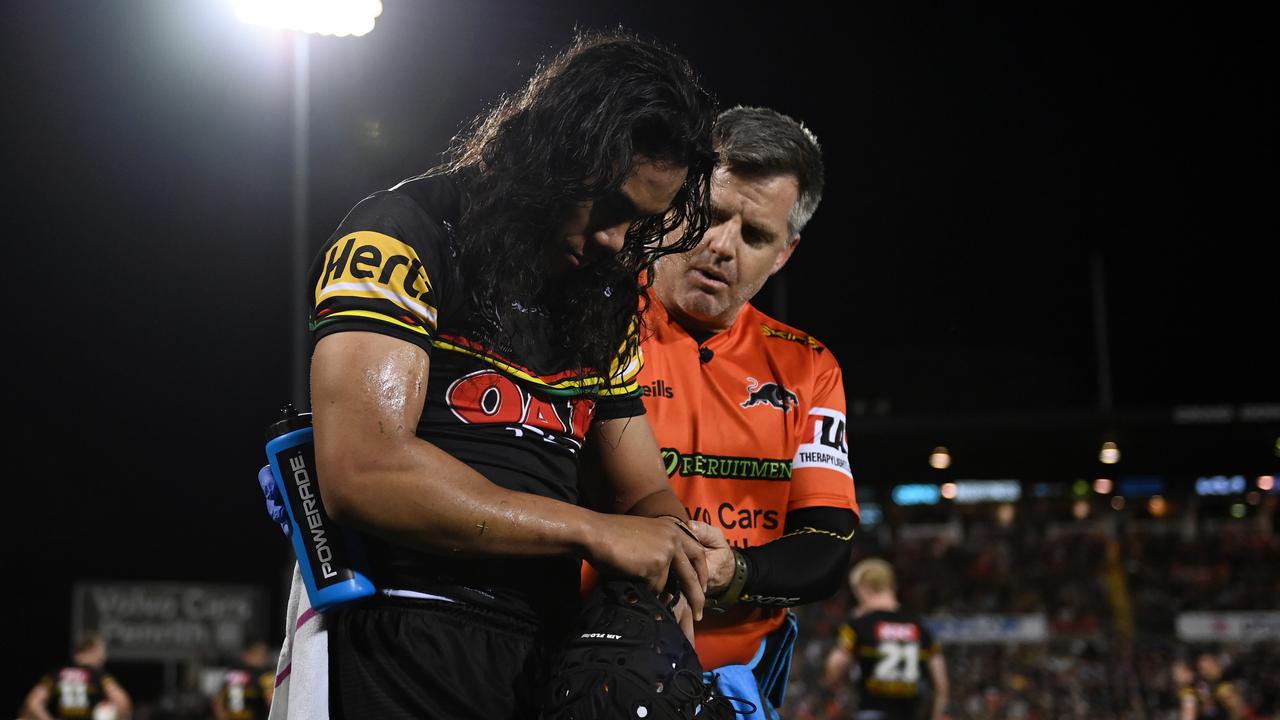 Jarome Luai Jarome Luai just four weeks ago. Picture: NRL Imagery.