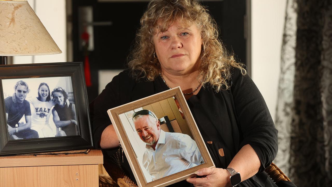 Sharron Bampfield lost her husband, Peter, in a truck crash in WA in April. Picture: Alison Wynd