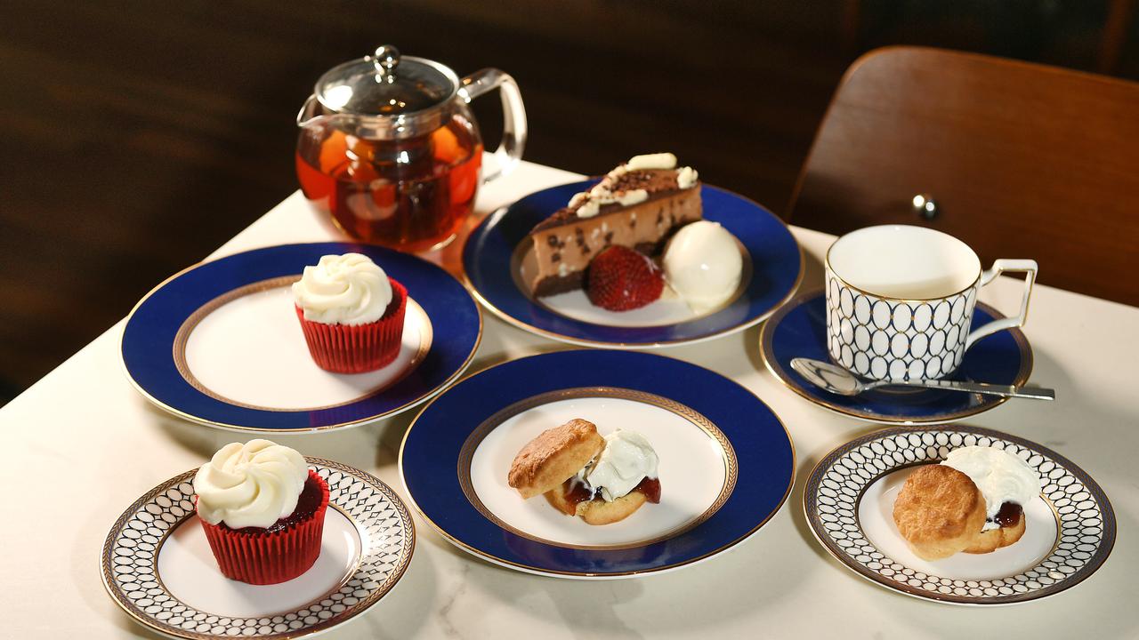 Afternoon tea at Restaurant 1889. Picture: Shae Beplate.