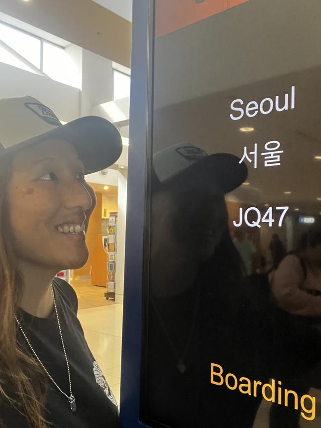 Shaylee Zerna flying to Seoul in hopes of finding her parents. Picture. Supplied.