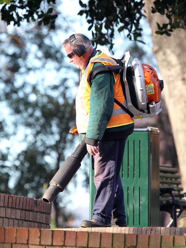 The sound of leaf blowers was another issue of concern.