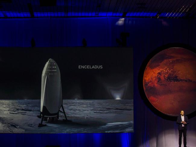 Tesla Motors CEO Elon Musk has a plan for humans to live on Mars. Picture: Hector-Guerrero