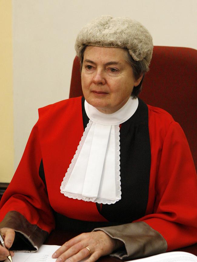 Justice Ann Vanstone whose letter to AHPRA spurred an investigation into the watchdog’s confidentiality procedures.