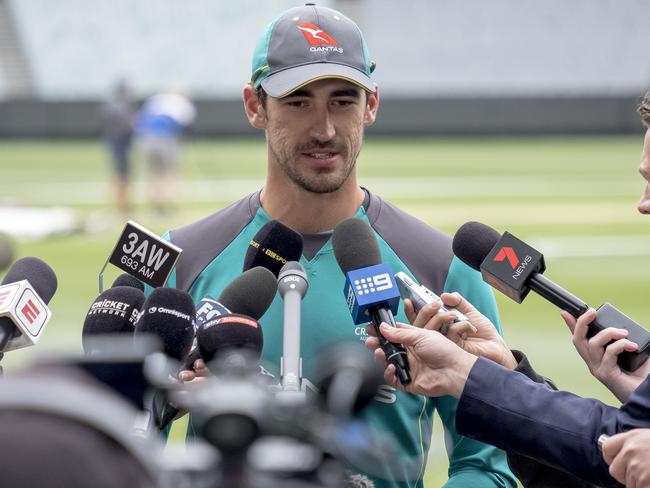 Mitchell Starc is no certainty to play at the SCG.