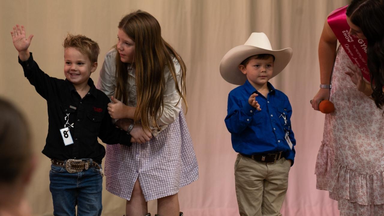 The junior male pageant at the Gympie District Show 2023. Picture: Christine Schindler