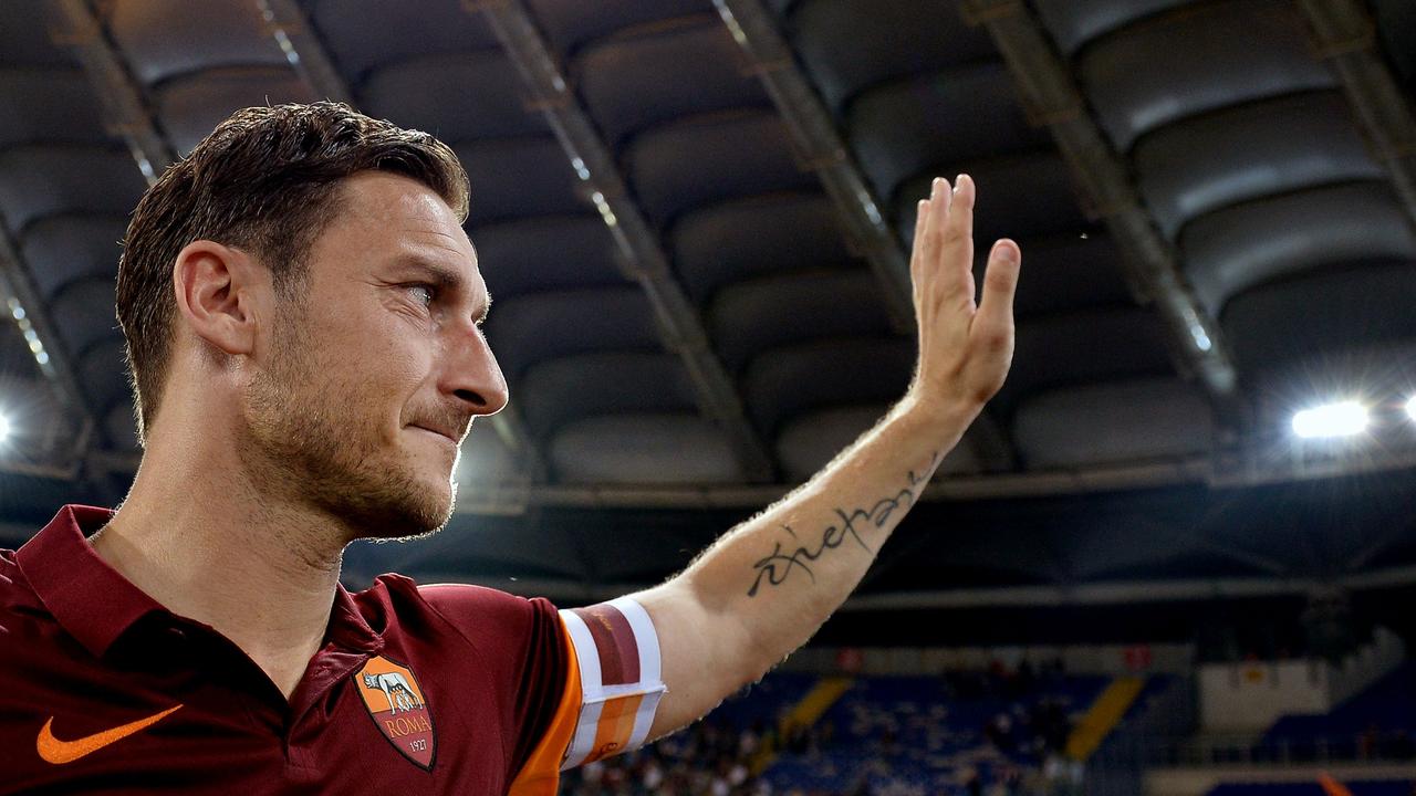 Francesco Totti has quit Roma
