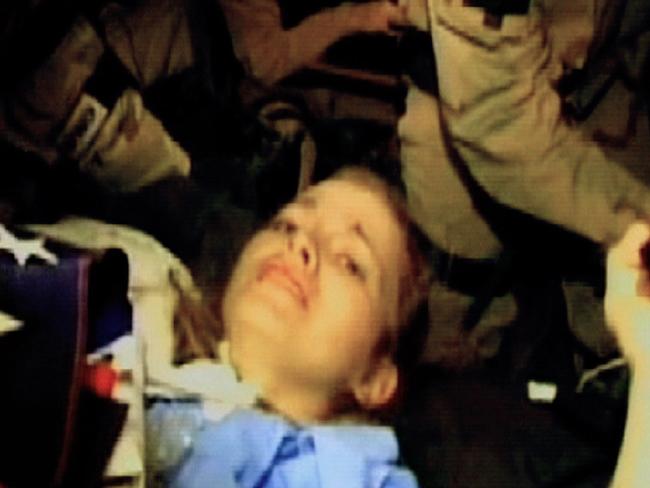 Jessica Lynch was captured by in Iraqi, but was saved by US forces. Picture: AP