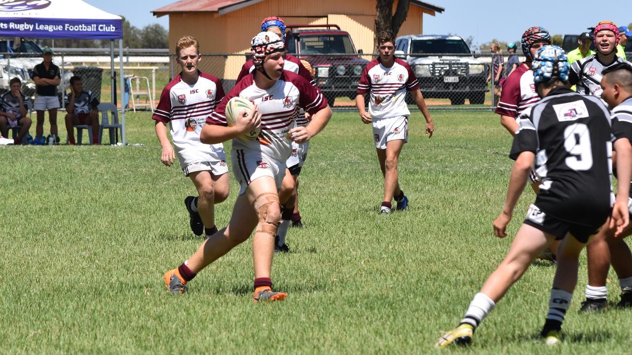 Mitchell Magpies v Wallumbilla-Surat Redbulls U16. Adrian Vowles Cup 2020.
