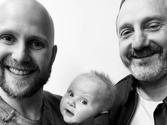 Gary Ablett Jr with son Levi and dad Gary Sr. Picture: Instagram