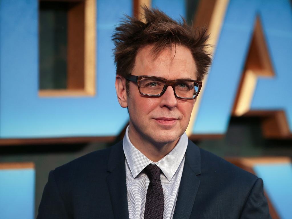 James Gunn said he had become a “better person” after the incident. Picture: AFP