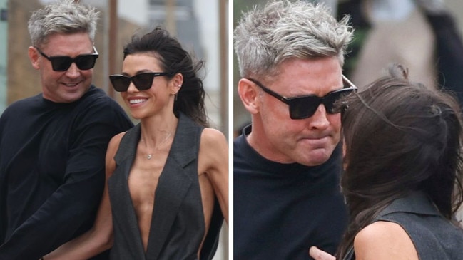 Clarke’s girlfriend suffers wardrobe mishap