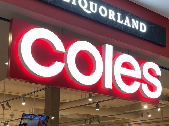 Coles supermarket at Stockland Merrylands. Generic Merrylands photos.