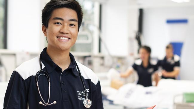 Health care courses are among the popular courses at TAFE SA. Picture: Supplied