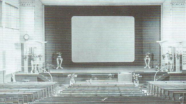 Gold coast History: Regent Theatre, Southport circa 1920s. The interior of the theatre. Photo courtesy of GCCC 'Images of Yesteryear'.