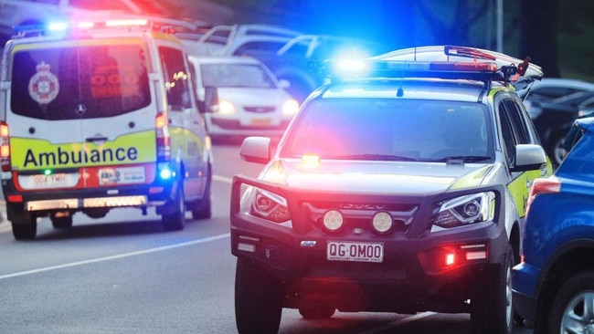 The man, along with the female driver of the Toyota he was in and three children, were taken to the RBWH but the man later died. Picture: File photo/Scott Powick