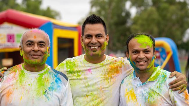 Harshit, Anil, Saupriya. Photo: Wade Holmes at On A Good Day Photography