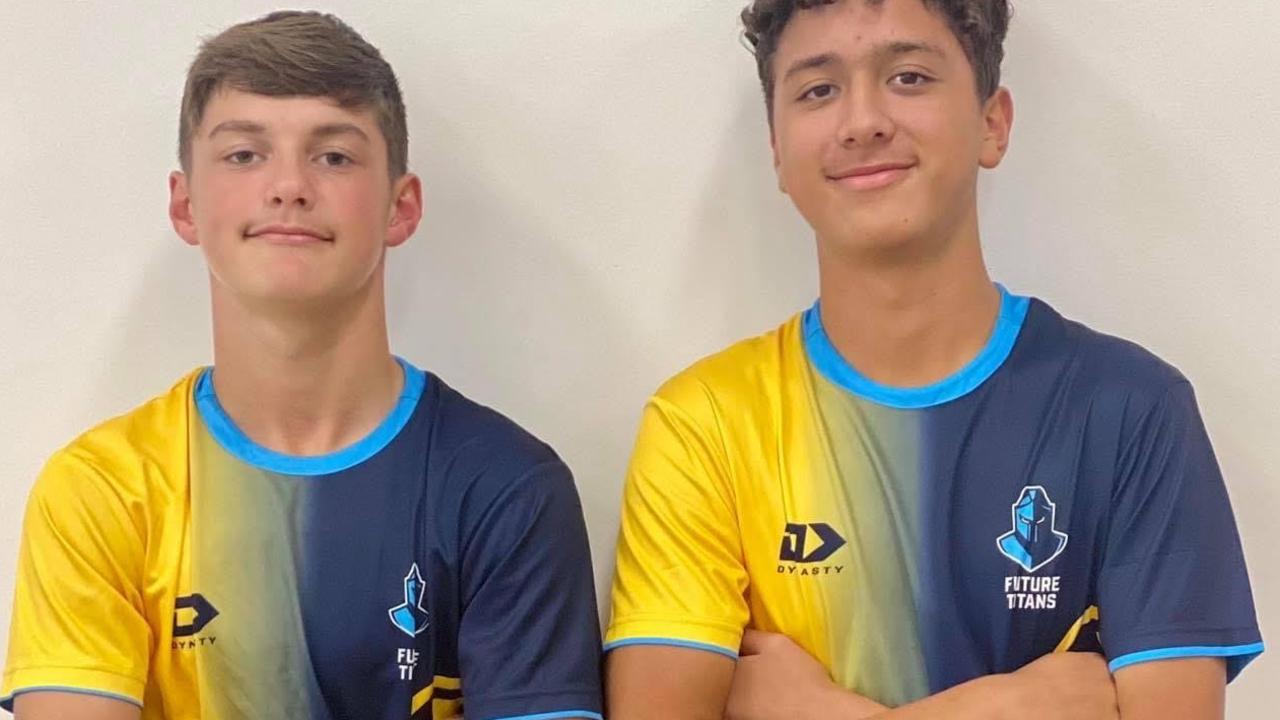 The Titans have a host of young schoolboys training at its academy under Kane Elgey, including Stretton State College pair Lexin Hil and Jeremiah Atoa.