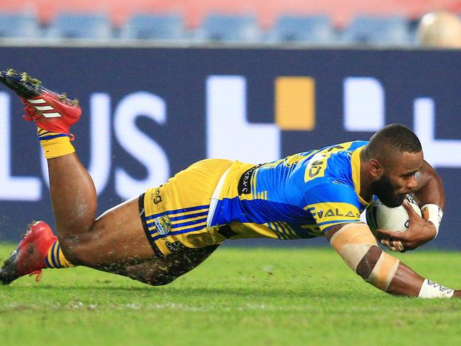 Semi Radradra has not been as prolific at scoring tries this year as previous seasons. Picture: Mark Evans