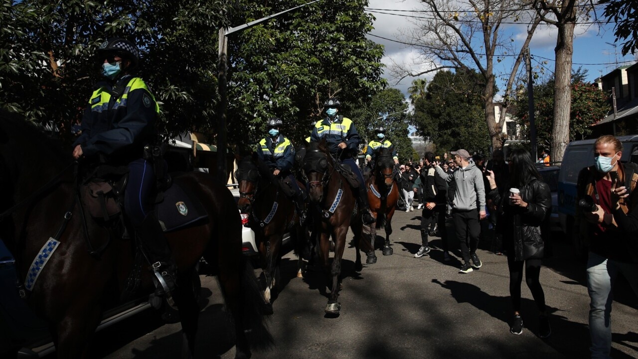 Lockdown protesters a 'bunch of anarchists'