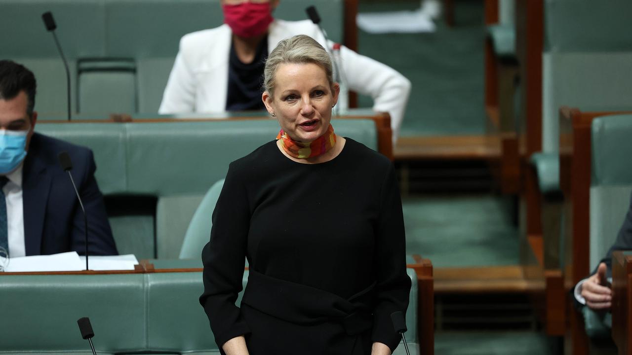 Sussan Ley during Question Time in the House of Representatives in Parliament House Canberra. Picture: NCA NewsWire / Gary Ramage