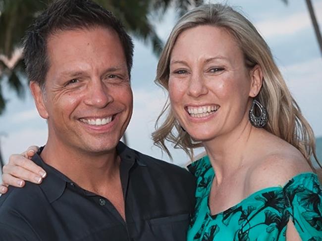 Justine Damond Ruszczyk and her fiance Don Damond. Picture: Supplied