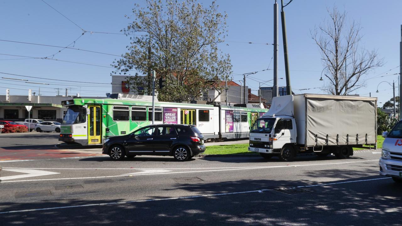 Mount Alexander Rd between Ascot Vale and Essendon is considered the most unsafe stretch of road in Melbourne. Picture: David Caird