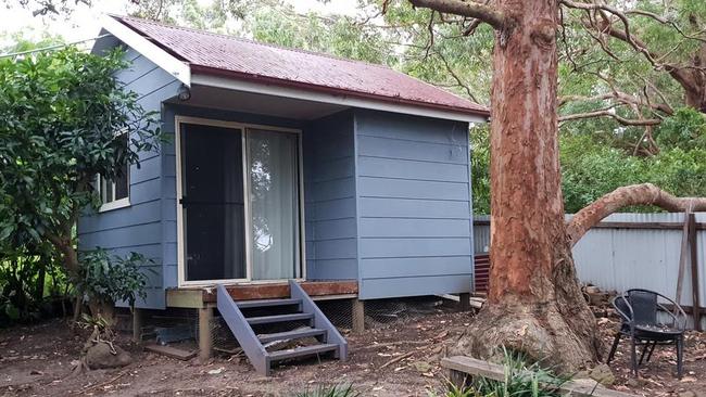 Warren John Kemp’s “hut back up there”. Picture: Supplied