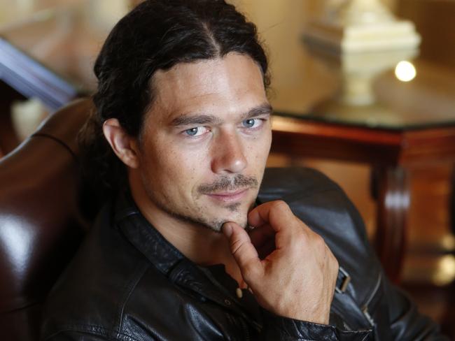 Most outstanding actor ... Luke Arnold played Michael Hutchence in the INXS mini series. Picture: Supplied.