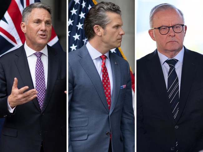 Marles and Hegseth and Albanese