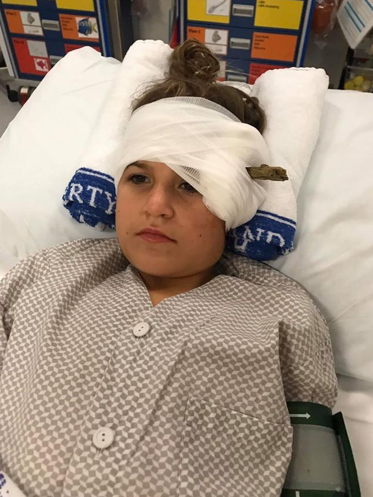 Today Show Sunshine Coast Girl Addie Neilen Impaled With Stick Townsville Bulletin 