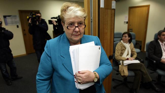 Frances Nelson QC, head of the South Australian Parole Board, pictured at the Department for Correctional Services building in Flinders Street, Adelaide.