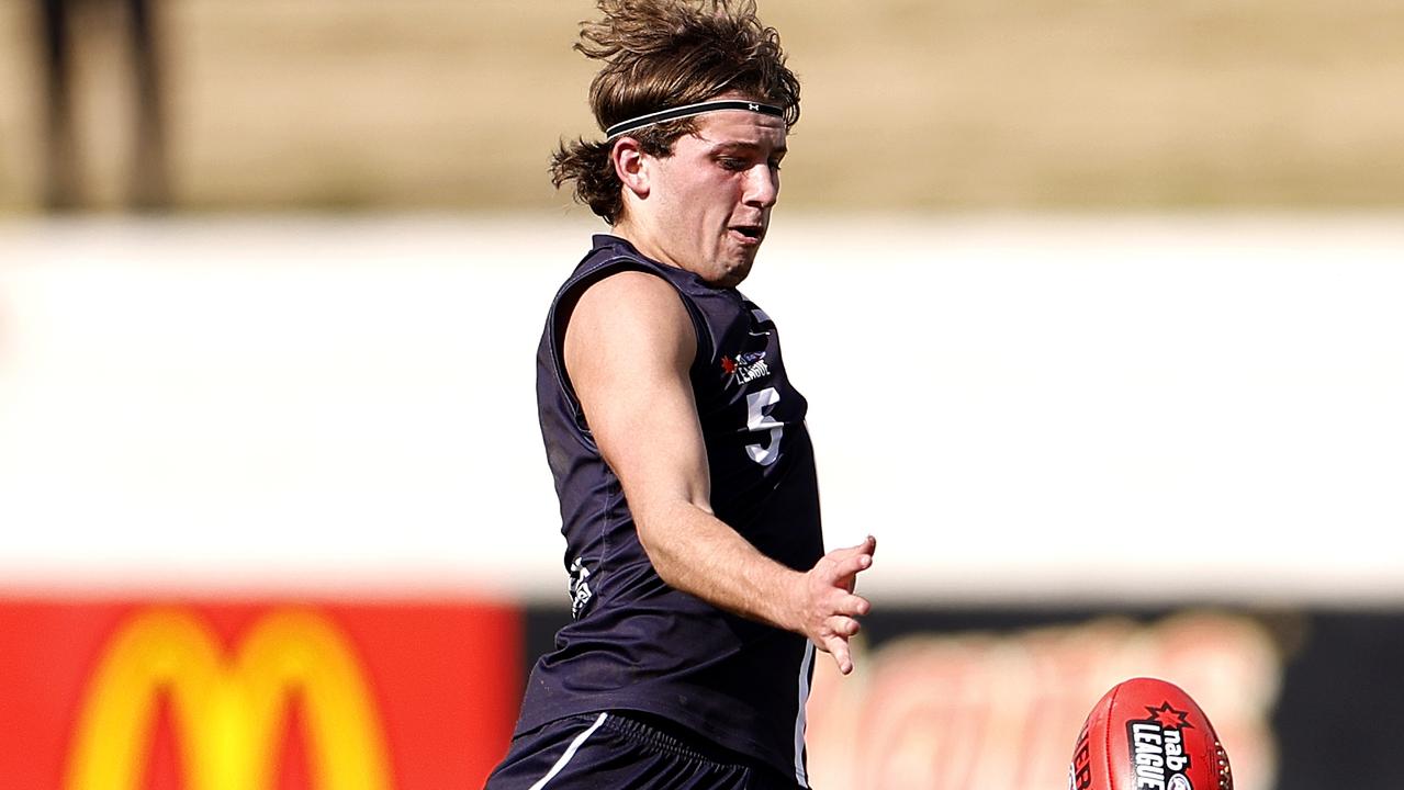 Jhye Clark in action. Picture: Jonathan DiMaggio/AFL Photos/via Getty Images